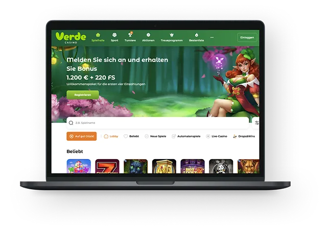 Verde Casino Desktop